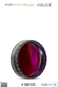 Baader Planetarium Accessory Baader 3.5 / 4nm f/2 Ultra-Highspeed-Filterset 2" – CMOS-optimized (H-alpha / O-III / S-II)