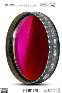 Baader Planetarium Accessory Baader 3.5 / 4nm f/2 Ultra-Highspeed-Filterset 2" – CMOS-optimized (H-alpha / O-III / S-II)