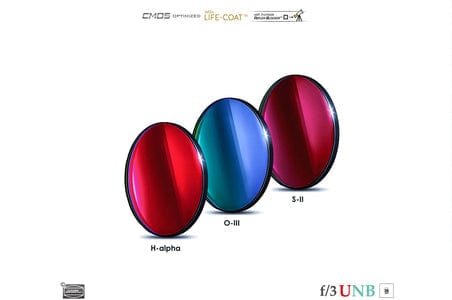 Baader Planetarium Accessory Baader 3.5 / 4nm f/3 Ultra-Highspeed-Filterset 1¼" – CMOS-optimized (H-alpha / O-III / S-II)