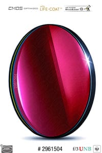 Baader Planetarium Accessory Baader 3.5 / 4nm f/3 Ultra-Highspeed-Filterset 2" – CMOS-optimized (H-alpha / O-III / S-II)