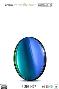 Baader Planetarium Accessory Baader 3.5 / 4nm f/3 Ultra-Highspeed-Filterset 65x65mm – CMOS-optimized (H-alpha / O-III / S-II)