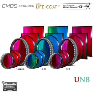 Baader Planetarium Accessory Baader 3.5 / 4nm Ultra-Narrowband-Filterset 1¼" – CMOS-optimized (H-alpha / O-III / S-II)