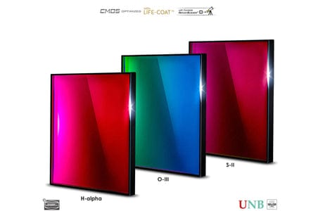 Baader Planetarium Accessory Baader 3.5 / 4nm Ultra-Narrowband-Filterset 2" – CMOS-optimized (H-alpha / O-III / S-II)