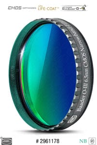 Baader Planetarium Accessory Baader 6.5nm Narrowband-Filterset 1¼" – CMOS-optimized (H-alpha / O-III / S-II)