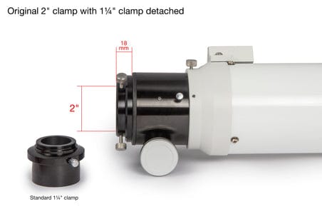 Baader Planetarium Accessory Baader Conversion Ring M68x0.75i/M68x1i to adapt M68 parts to ES Focuser with M68x0,75ext thd - 2458236