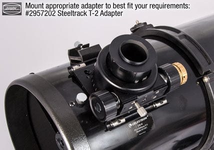 Baader Planetarium Accessory Baader Diamond Steeltrack T-2 Adapter - 2957202