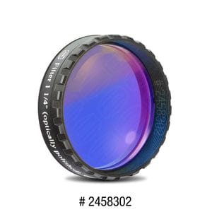 Baader Planetarium Accessory Baader Eyepiece Filter Green 2", 500nm Bandpass, Optically Polished w/MC - 2458314