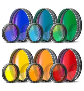 Baader Planetarium Accessory Baader Eyepiece Filter Orange 2", 570nm Longpass, Optically Polished w/MC - 2458316