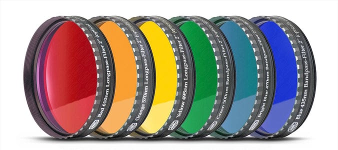 Baader Planetarium Accessory Baader Eyepiece Filter Set 1.25" 6 Colors - 2458300