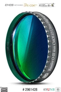 Baader Planetarium Accessory Baader O-III 1¼" f/3 Ultra-Highspeed-Filter (4nm) – CMOS-optimized