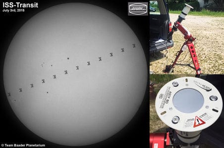 Baader Planetarium Accessory Baader OD 3.8 Baader Digital Solar Filter (BDSF) (80mm to 280mm)