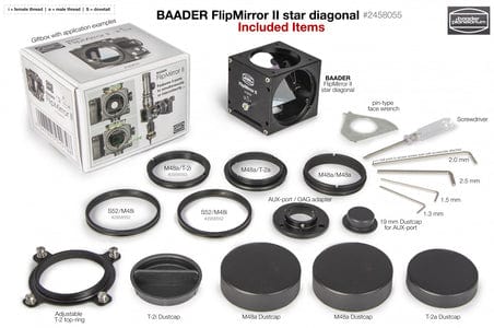 Baader Planetarium Accessory Baader Off Axis Guider for FlipMirror II (BFM-OAG) - 2956951