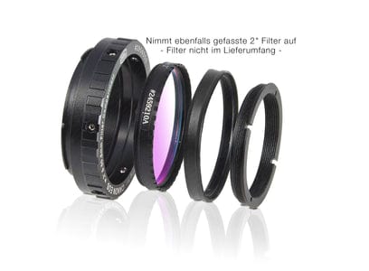 Baader Planetarium Accessory Baader Protective Wide T-Ring for Canon-EOS Including UHC-S Nebula Filter 50.4mm - 2958550N