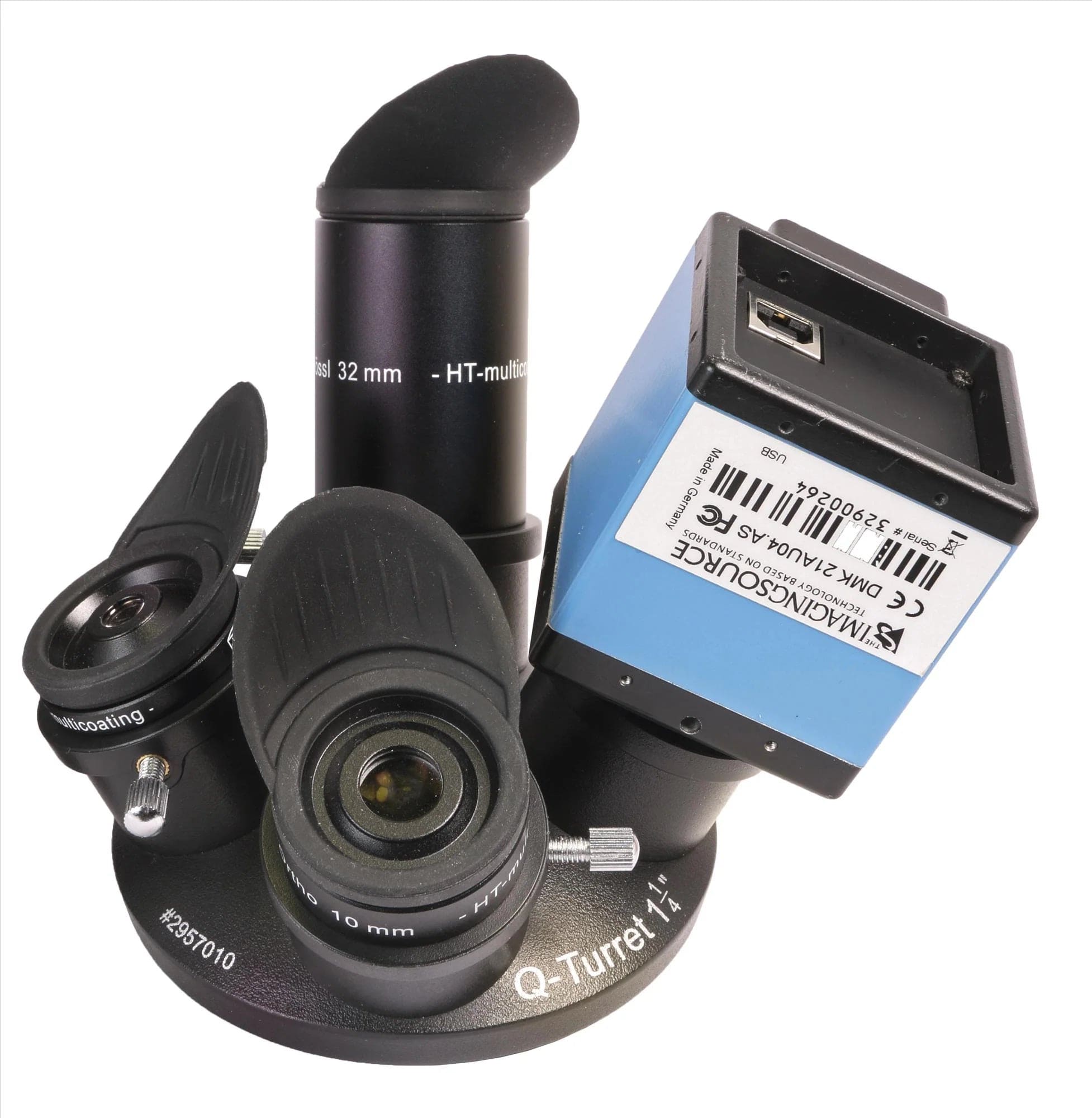 Baader Planetarium Accessory Baader Q-Turret, quadruplet eyepiece revolver 1¼" - 2957010