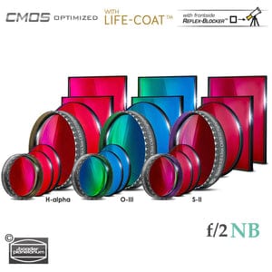Baader Planetarium Accessory Baader S-II 2" unmounted (ø 47,4mm) for FCCT f/2 Highspeed-Filter (6.5nm) – CMOS-optimized
