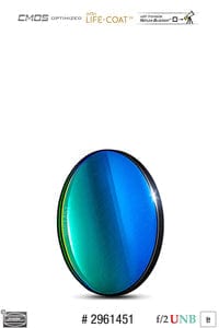 Baader Planetarium Accessory Baader S-II 65x65mm f/2 Ultra-Highspeed-Filter (4nm) – CMOS-optimized