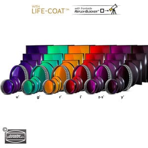 Baader Planetarium Accessory Baader SLOAN/SDSS (ugriz) Filterset 100x100mm – photometric