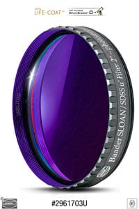 Baader Planetarium Accessory Baader SLOAN/SDSS (ugriz) Filterset 100x100mm – photometric