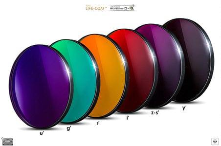 Baader Planetarium Accessory Baader SLOAN/SDSS (ugriz) Filterset 100x100mm – photometric