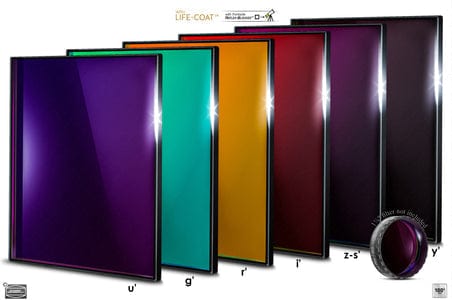 Baader Planetarium Accessory Baader SLOAN/SDSS (ugriz) Filterset 100x100mm – photometric