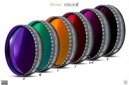 Baader Planetarium Accessory Baader SLOAN/SDSS (ugriz) Filterset 36mm – photometric