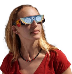 Baader Planetarium Accessory Baader Solar Viewer AstroSolar® Silver/Gold Eclipse Glasses (single piece packaging) - 2459294