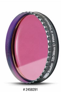 Baader Planetarium Accessory Baader U-Filter (Venus, Ultraviolet, ZWL 350nm), 2" - 2458291