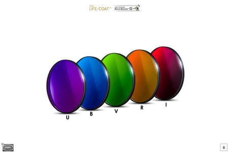 Baader Planetarium Accessory Baader UBVRI Bessel R-Filter 100x100mm – photometric