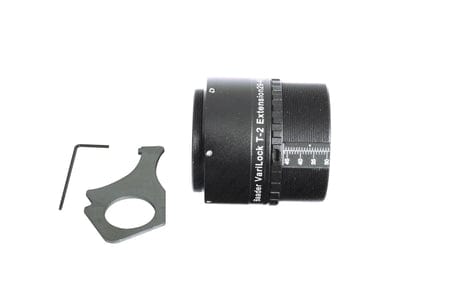 Baader Planetarium Accessory Baader VariLock 46, Variable Length T-2 Extension tube 29-46mm, with graduated length scale - 2956946