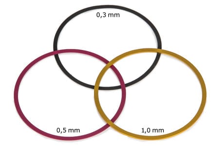 Baader Planetarium Accessory M68 Fine-Adjustment-Ring 0,5 mm thick (black), equals approx. 1/2 of rotation