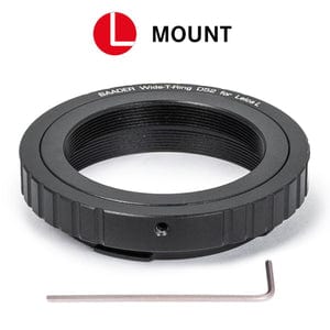Baader Planetarium Accessory Wide-T-Ring for Leica, Sigma, Panasonic-L with D52i to T-2 and S52