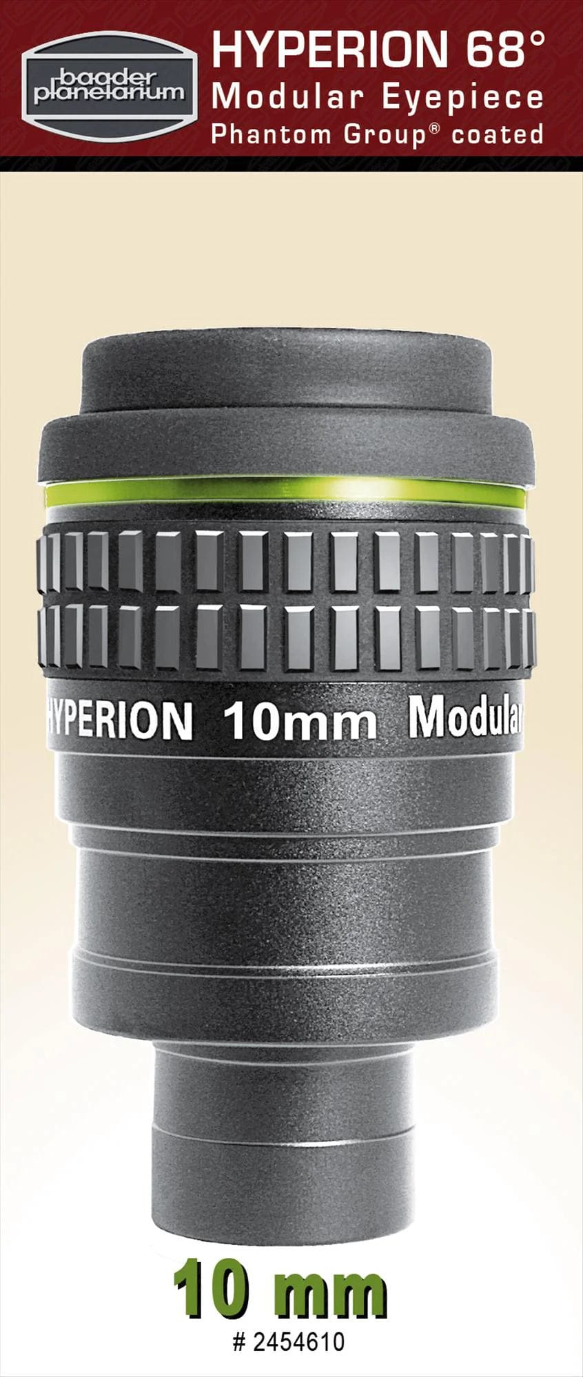 Baader Planetarium Eyepiece Baader Hyperion 10mm 68 Degree Modular Eyepiece - 2454610