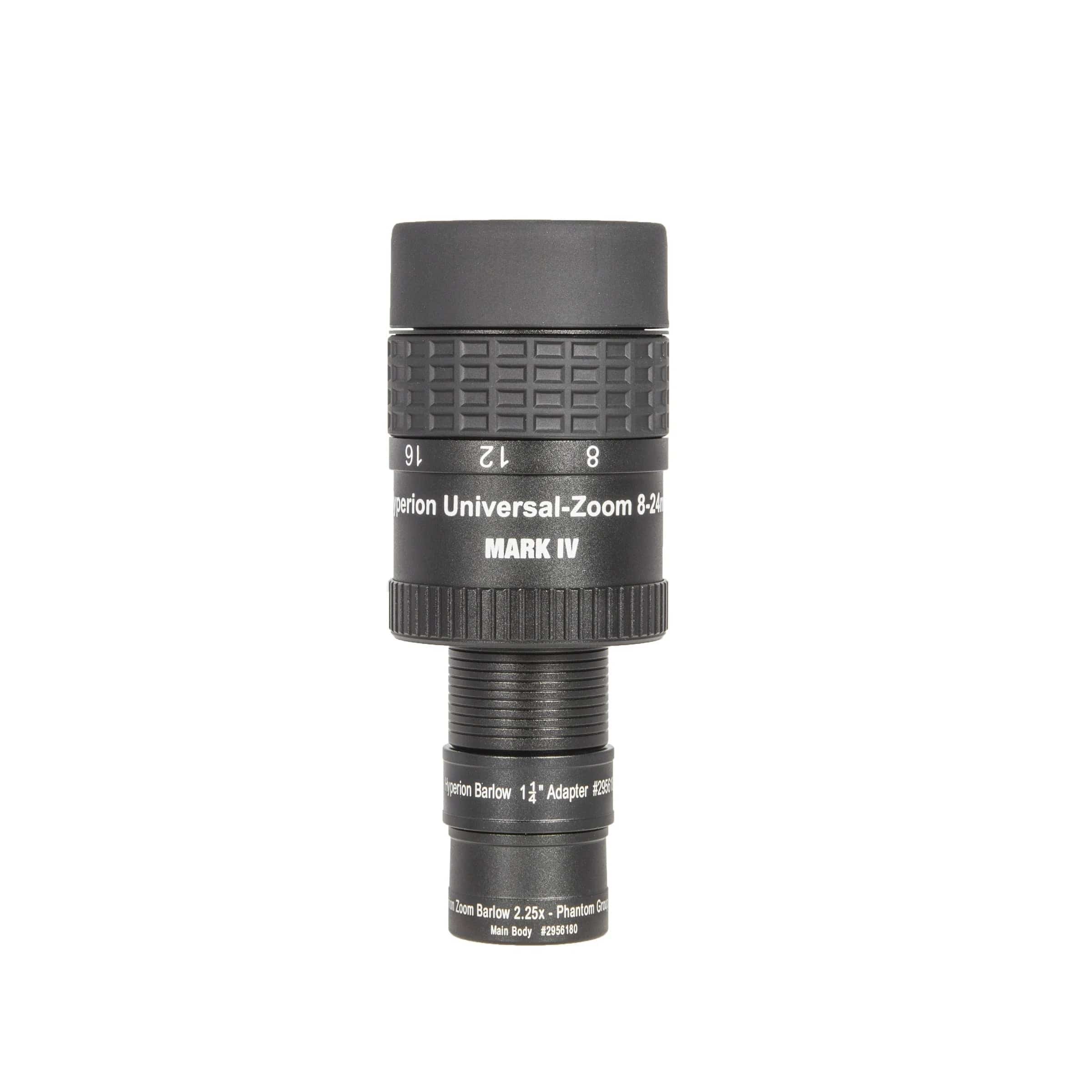 Baader Planetarium Eyepiece Baader Hyperion Bundle - 8-24mm Clickstop Zoom Eyepiece MkIV with Hyperion Zoom Barlow 2.25X - 2454827