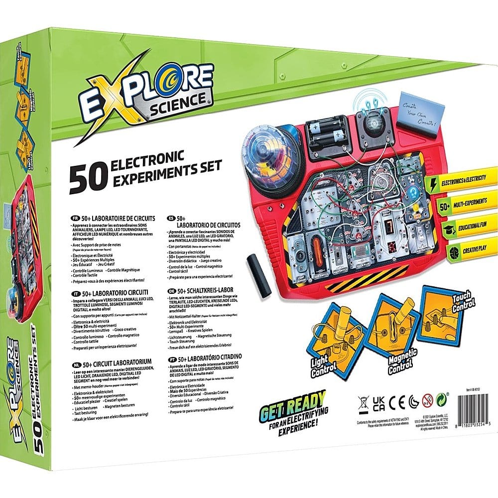 Explore Science Toy Explore Science 50 Experiments Electronics Set - STEM - 88-90153