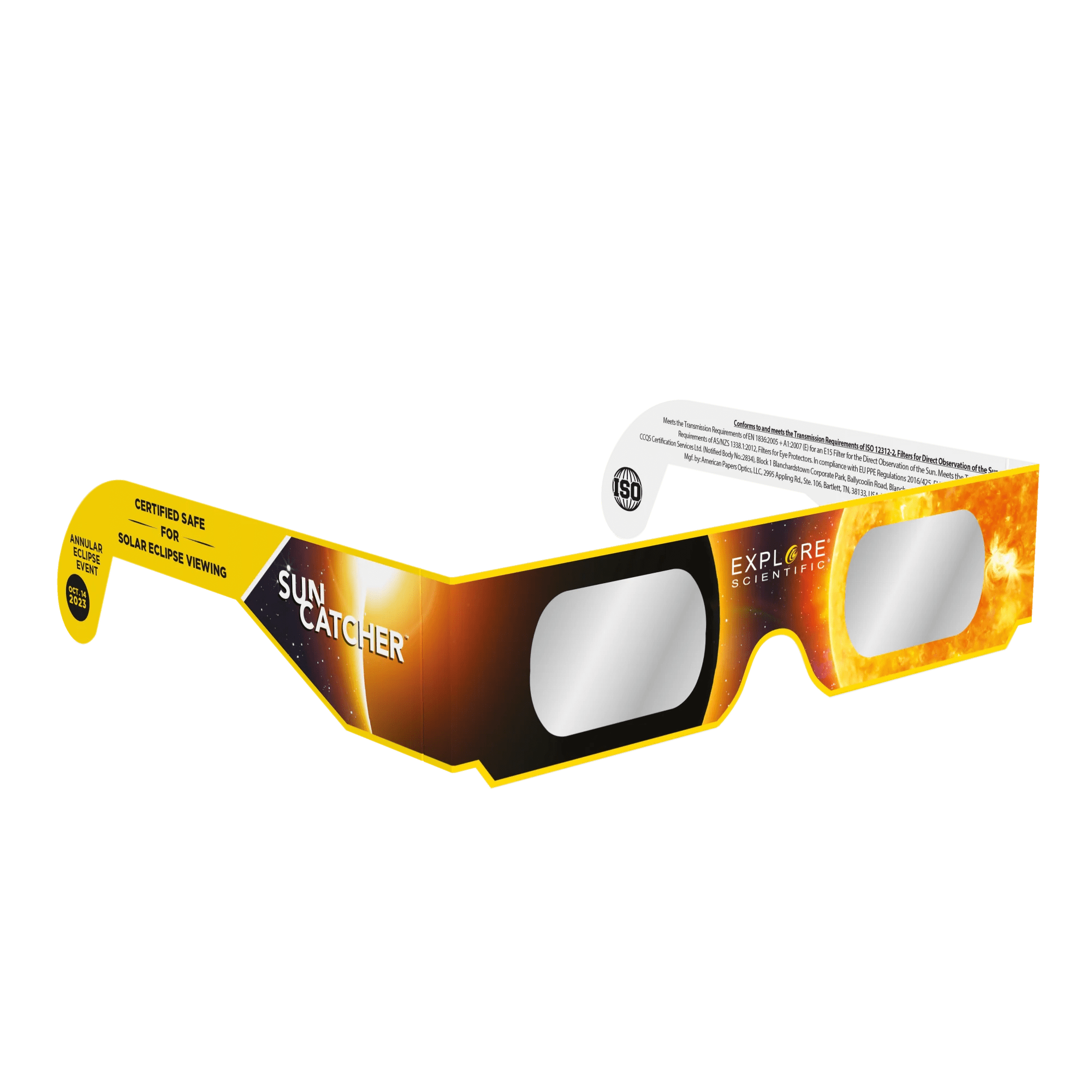 Explore Scientific Sun Catcher Solar Eclipse Glasses - 88-70005