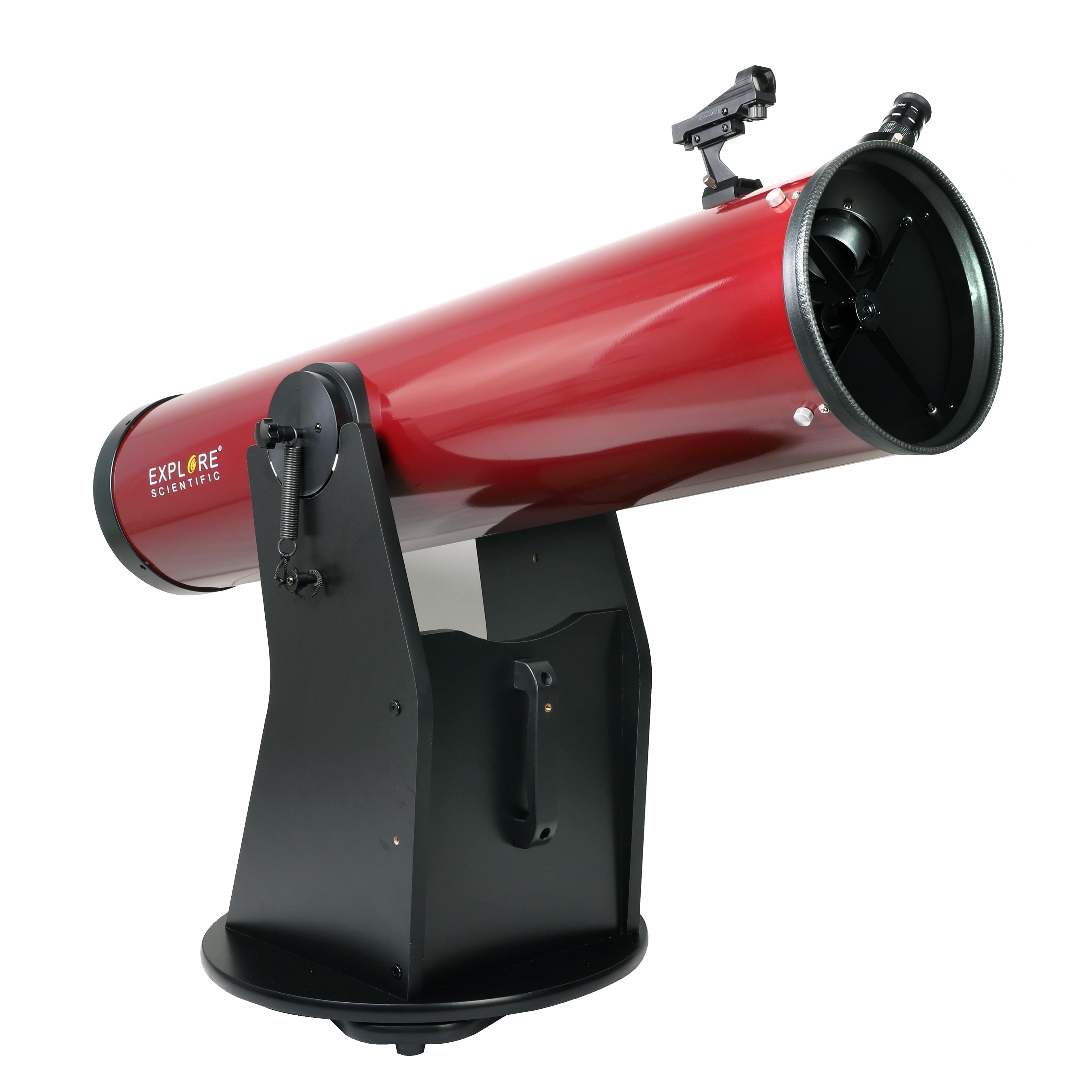 Explore Scientific Telescopes Explore Scientific 8-Inch Dobsonian Reflector Telescope (Red) - ES-ON20859RR