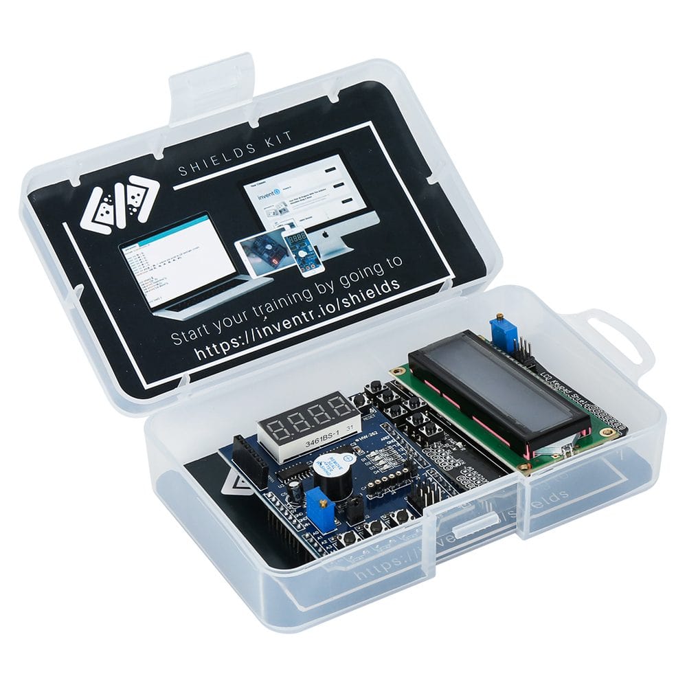 inventr.io Electronics Kit inventr.io Hero Shields Pack