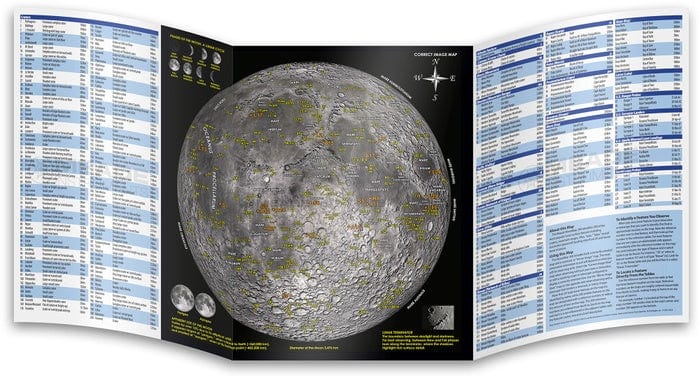 Meade Instruments Accessory Meade Instruments MEADE MOON MAP - 608057