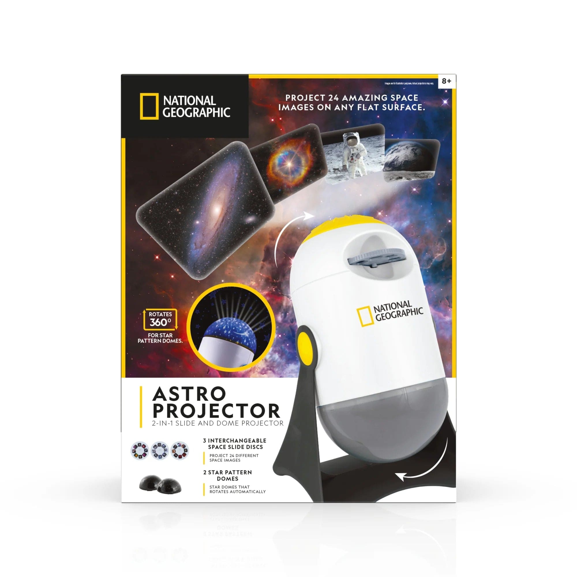 National Geographic Toy National Geographic Astro Projector 2-in-1 Dome and Slide Projector - 80-95003