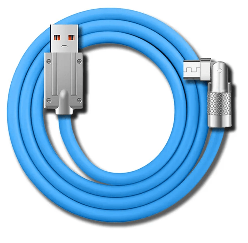 Pegasus Astro Accessory Pegasus Astro Flexible USB 2.0 Type-A male > USB 3.0 Type-C BLUE - USB3C-ROTFLEX-05BL