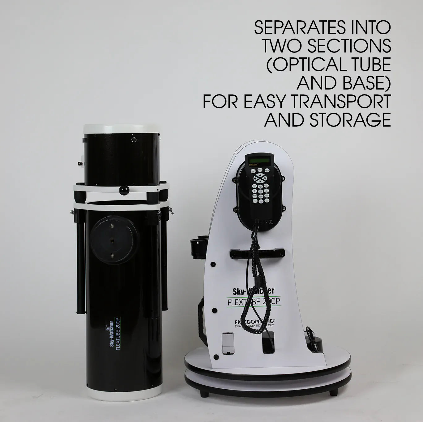 Sky-Watcher Telescopes Sky-Watcher Flextube 200P 8" SynScan GoTo Collapsible Dobsonian - S11800