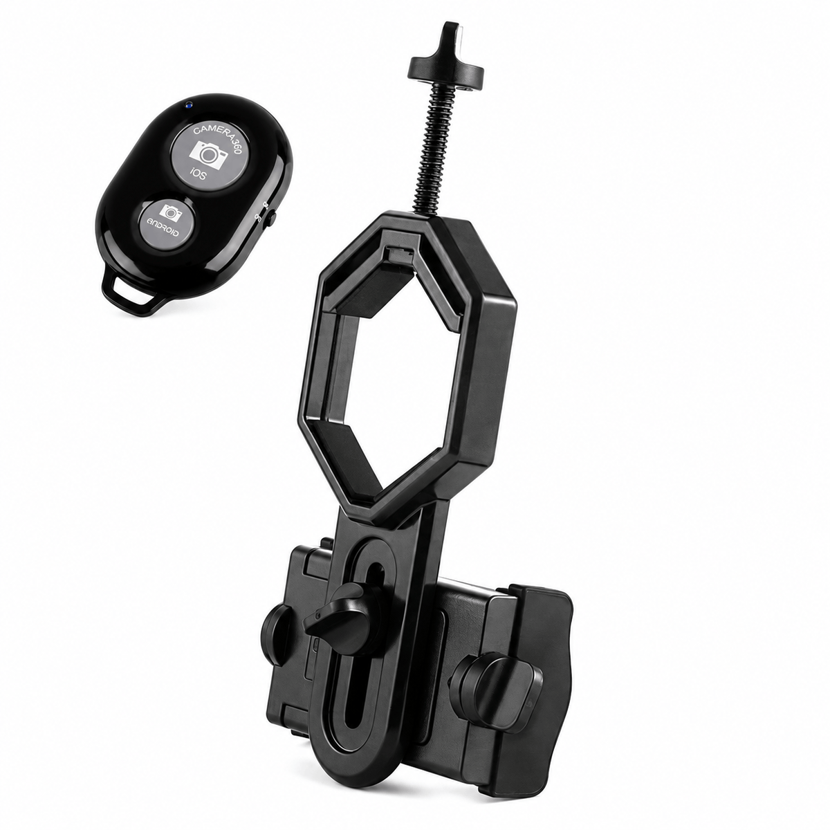 Svbony Accessories Svbony Classic Photography Adapter for Smartphones Plus Bluetooth Remote Shutter Kit - W2546A+BLUETOOTHSHUTTERREMOTE