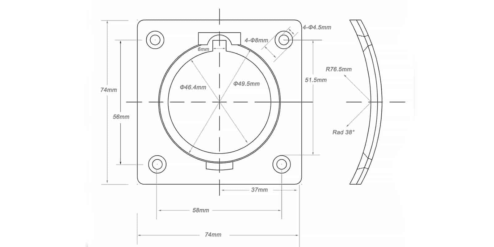 Svbony Accessory Svbony SV181 1.25'' Rack Pinion Newtonian Reflector Focuser - W9140A