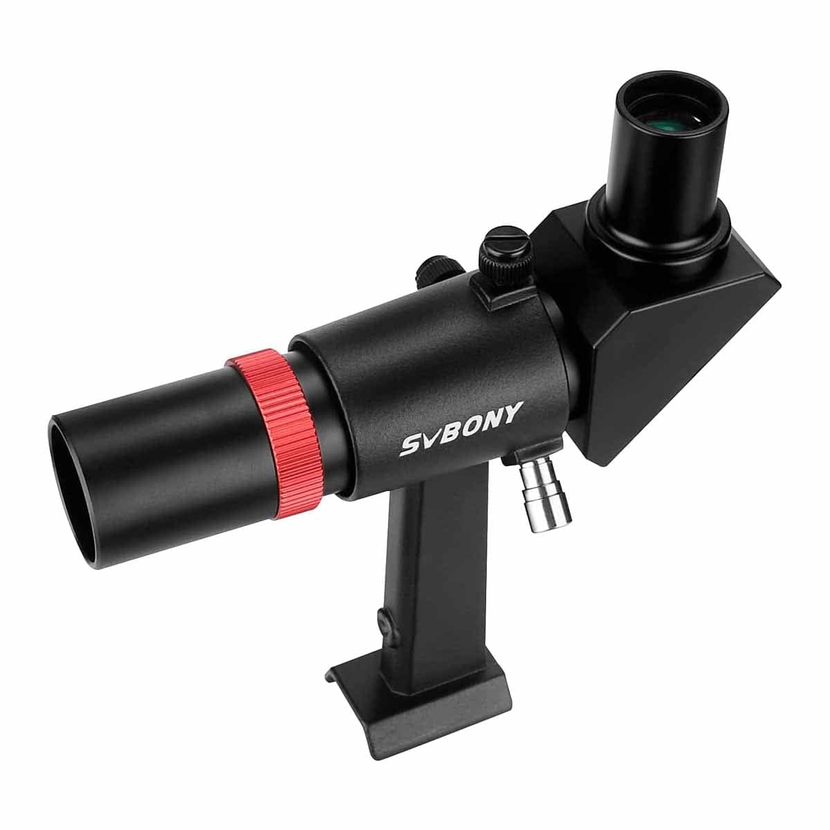 Svbony Accessory Svbony SV182 Finder Scope Right-Angle Correct-Image Optical, 6x30 for Astronomy Telescope, with Crosshair and Bracket - W9141B