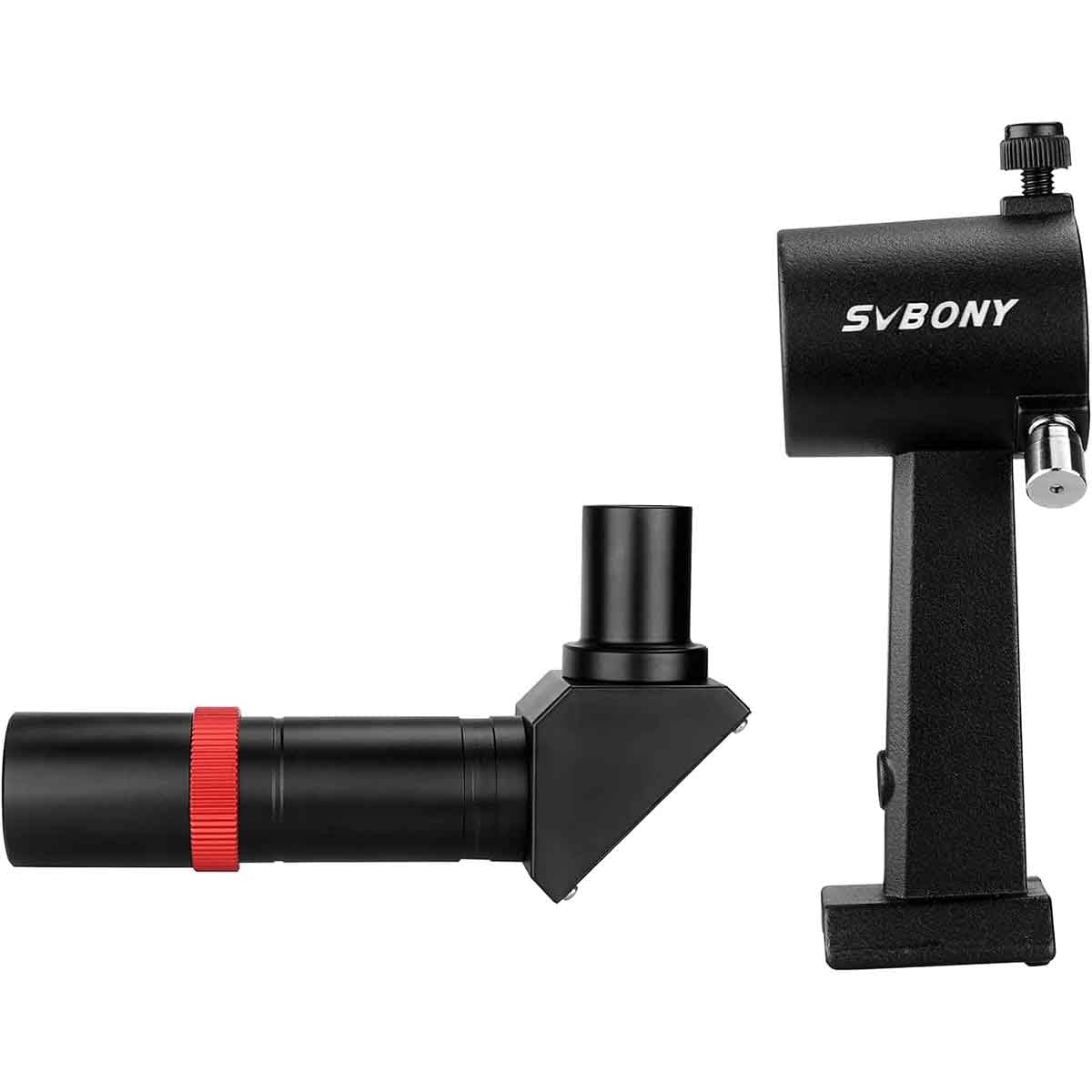 Svbony Accessory Svbony SV182 Finder Scope Right-Angle Correct-Image Optical, 6x30 for Astronomy Telescope, with Crosshair and Bracket - W9141B