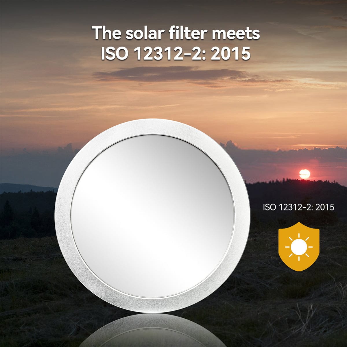 Svbony Accessory Svbony SV229 Solar Eclipse Telescope Filter Metal Cap 103mm - W9183B