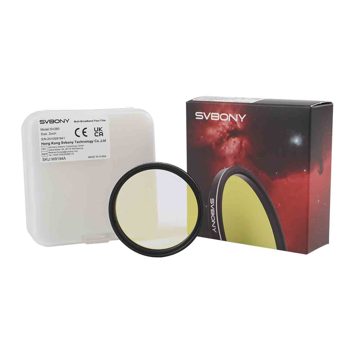 Svbony Accessory Svbony SV260 Multi-Bandpass Filter - W9194A
