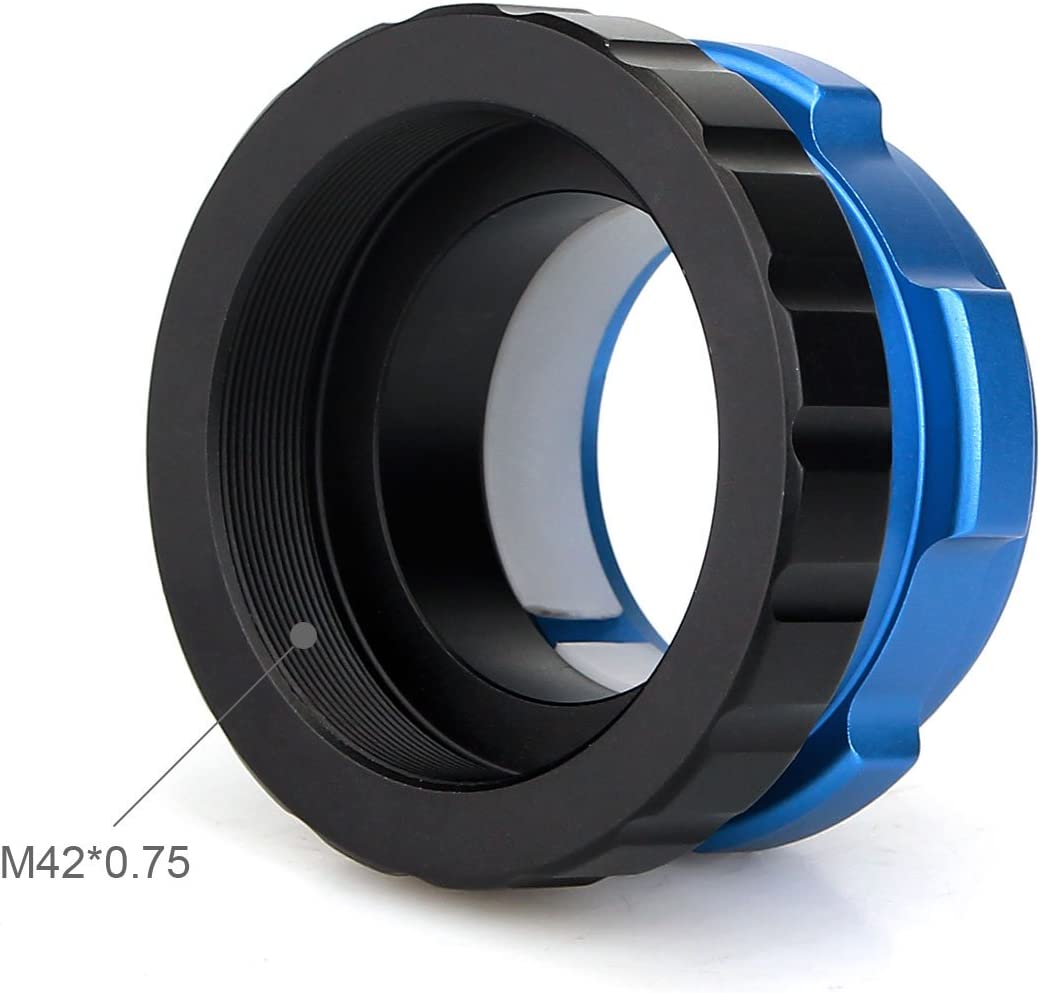 Svbony Accessory SVBONY Telescope Eyepiece Adapter 1.25 Inch Coaxial Lock PETF Material Inner Ring - F9164A