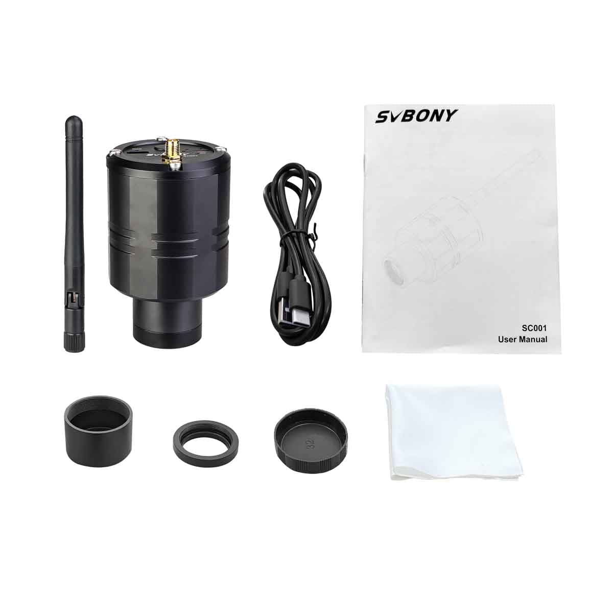 Svbony Camera Svbony SC001 Wifi Camera for Capturing Photos and Video for Spotting Scope Telescope - F9373A