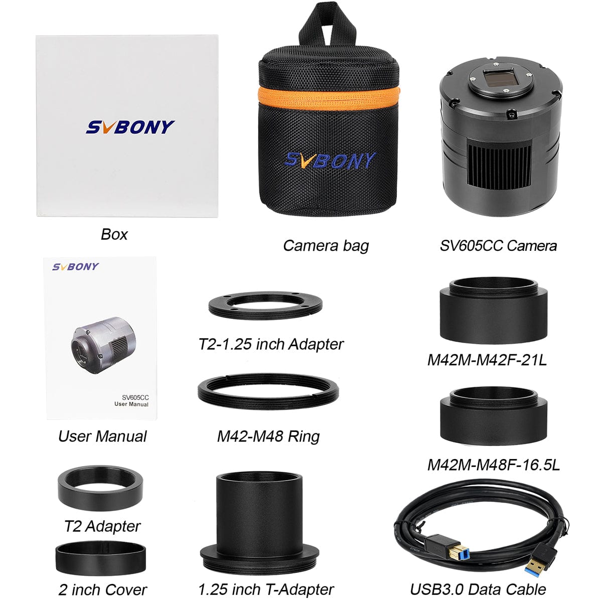 Svbony SV605CC Cooled Color Camera IMX533